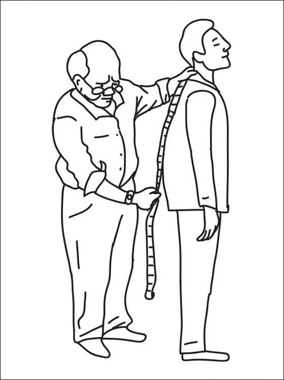 Thợ May Đo Kích Thước