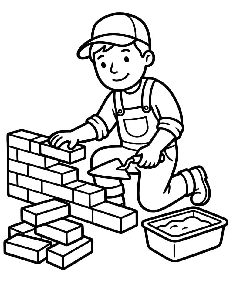 Thợ Xây Làm Việc