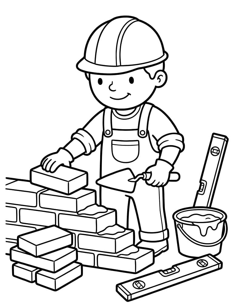 Thợ Xây Xây Nhà