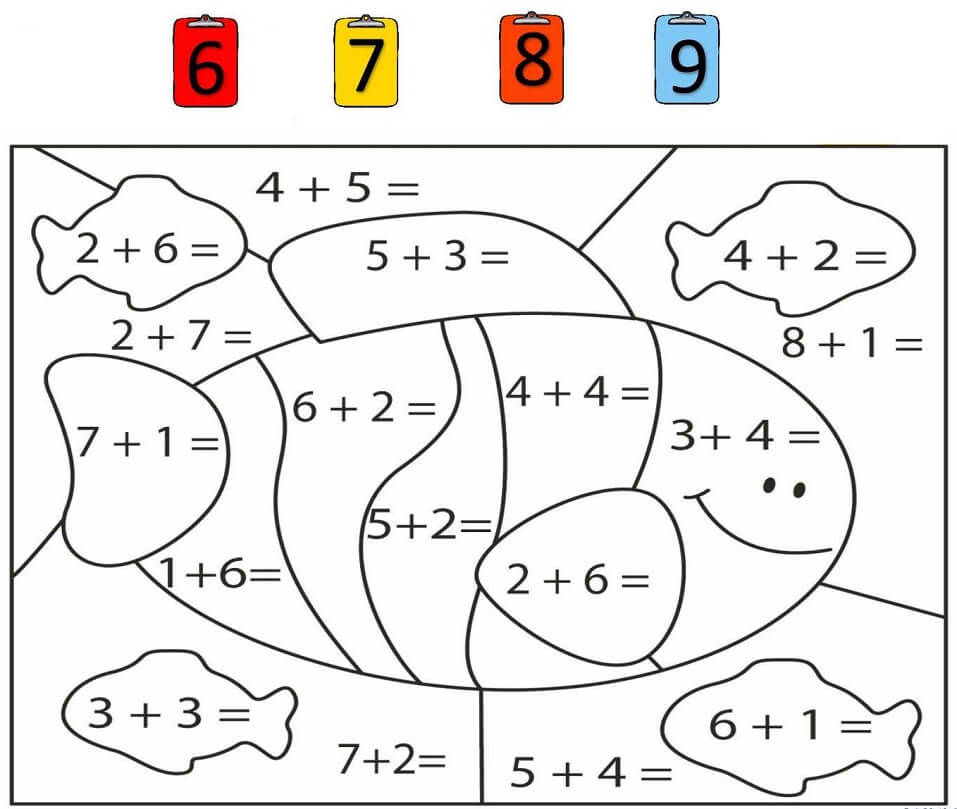Toán Tư Duy Hình Con Chú Cá