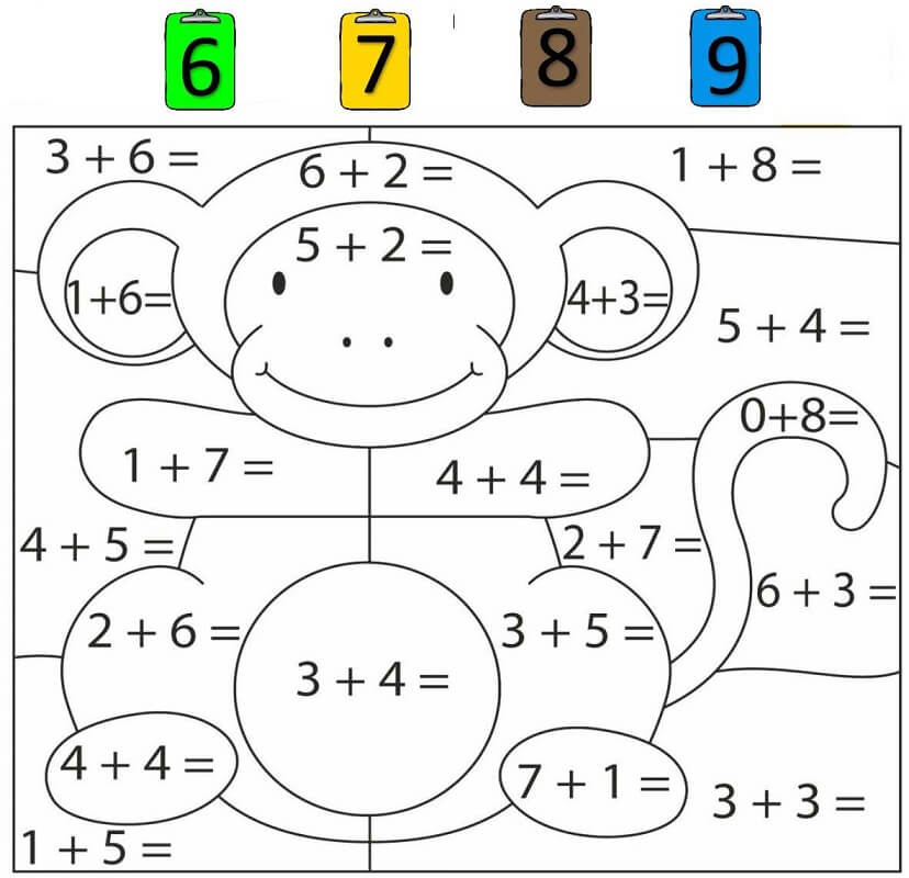 Toán Tư Duy Hình Con Con Khỉ
