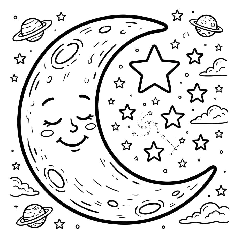 Tô Màu Mặt Trăng