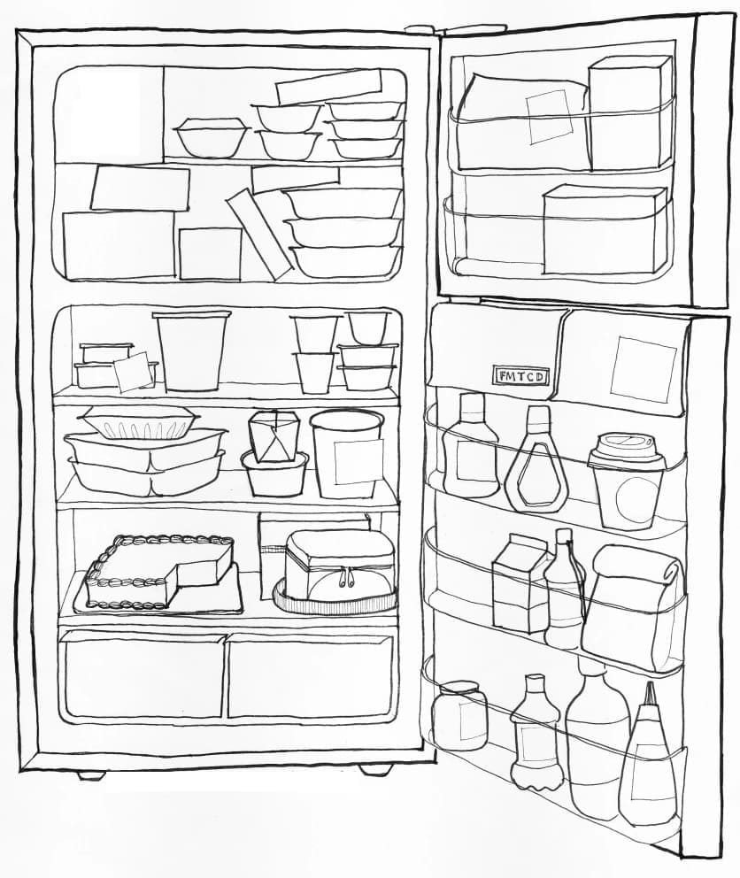 Tủ Lạnh Trong Nhà Bếp