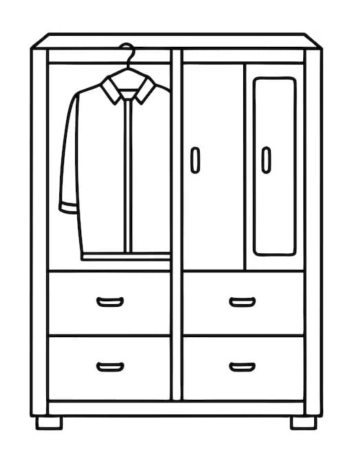 Tủ Quần Áo Đơn Giản