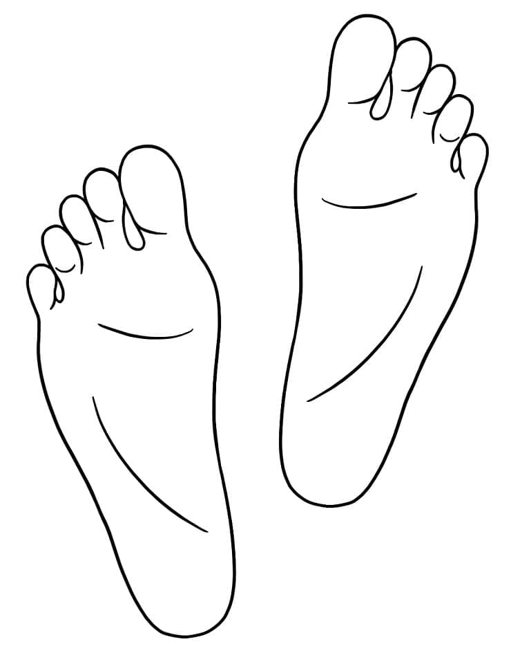 Vẽ Hai Bàn Chân