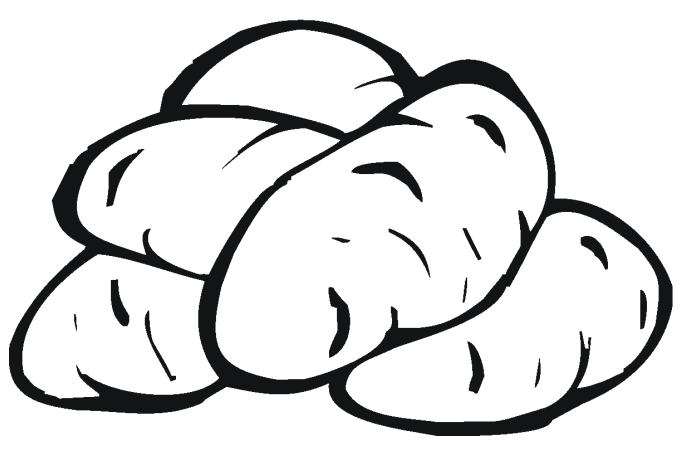 những củ khoai tây