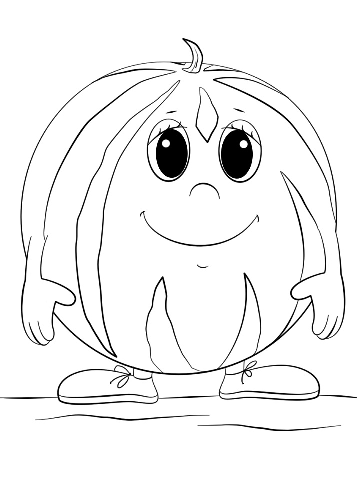 quả dưa hấu đang cười