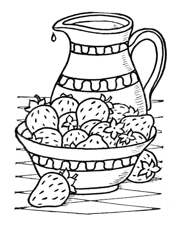 Bát Đựng Dâu Tây