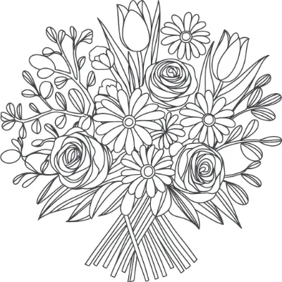 Bó Hoa Đẹp Sang Trọng