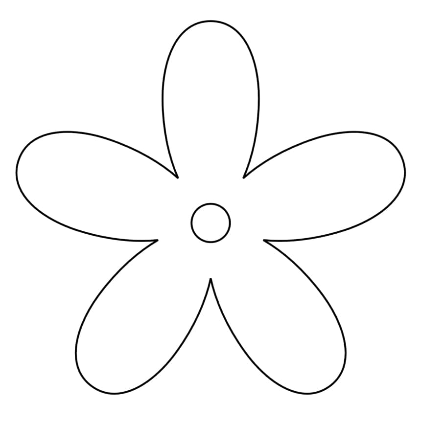 Bông Hoa 5 Cánh Đơn Giản và Đẹp