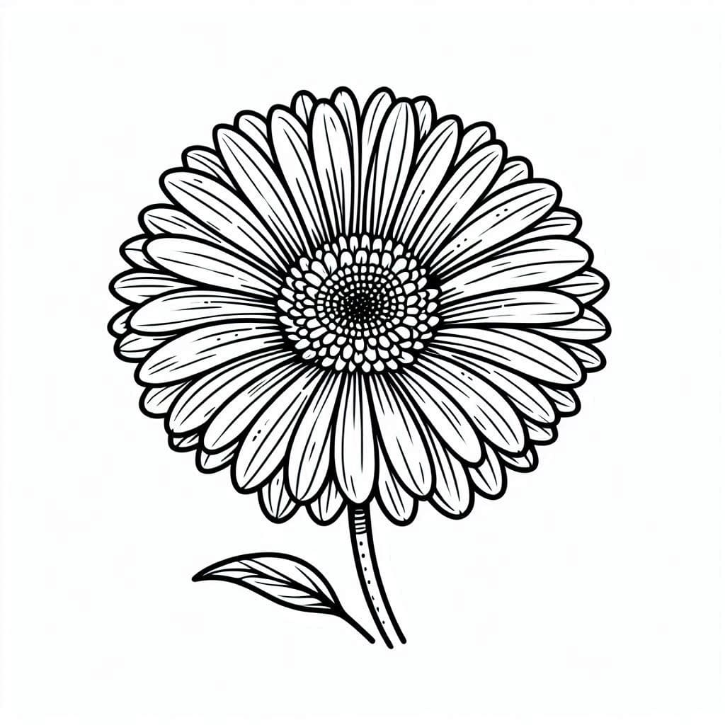 Bông Hoa Đồng Tiền Nở Rộ