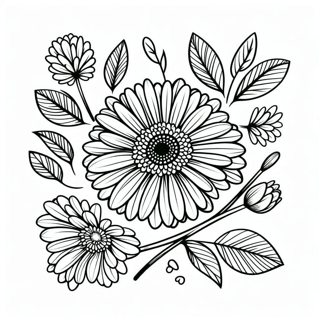 Bông Hoa Đồng Tiền Rất Đẹp