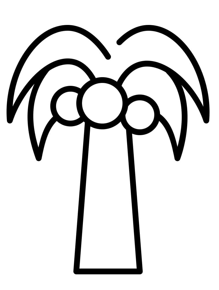 Cây Dừa Đơn Giản