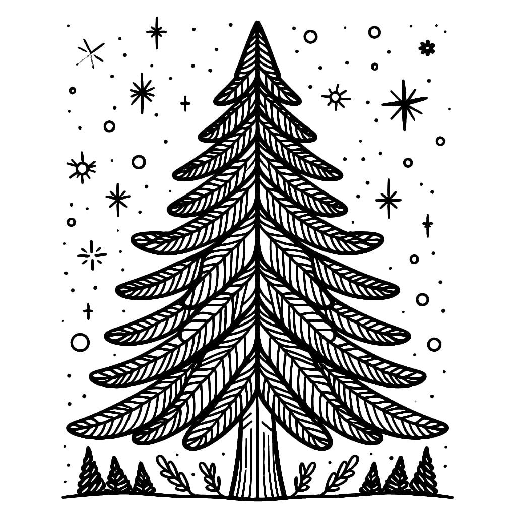 Cây Thông To Lớn