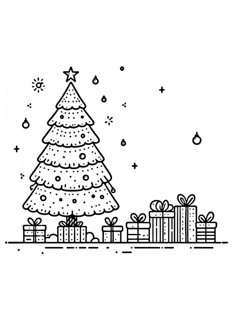 Cây Thông Với Quà