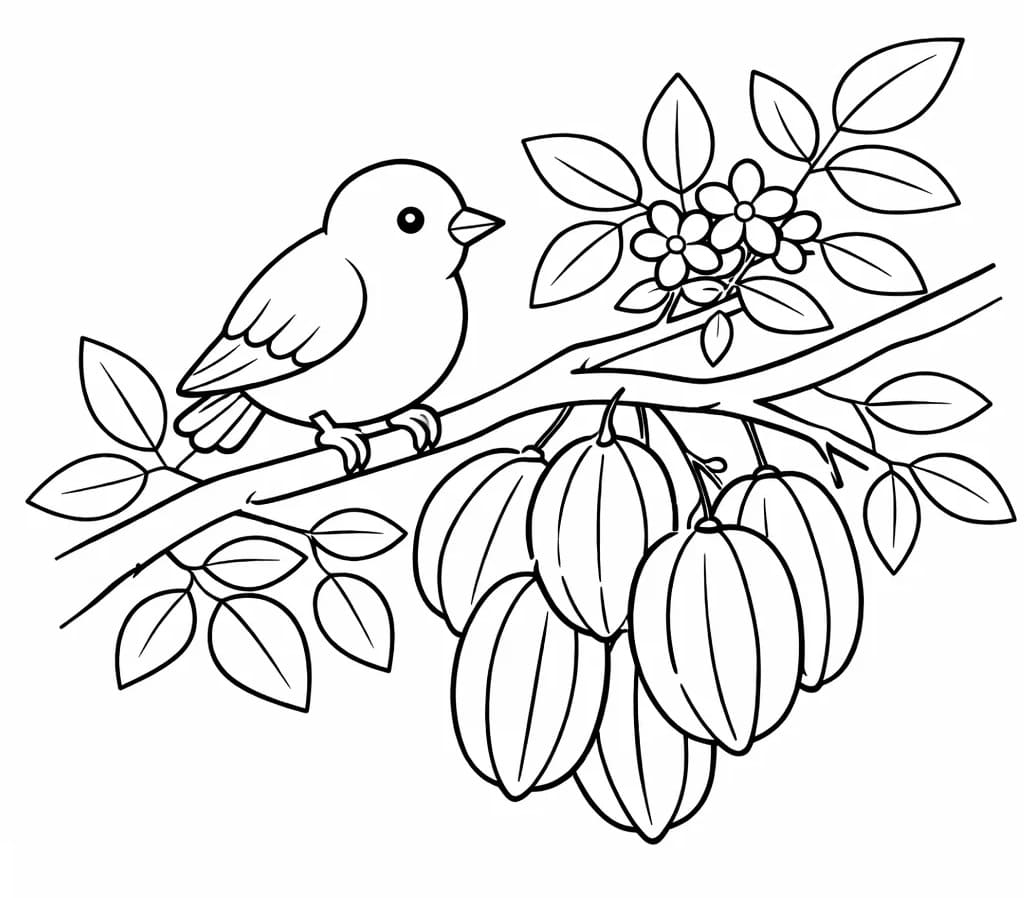 Chú Chim Đậu Trên Cây Khế