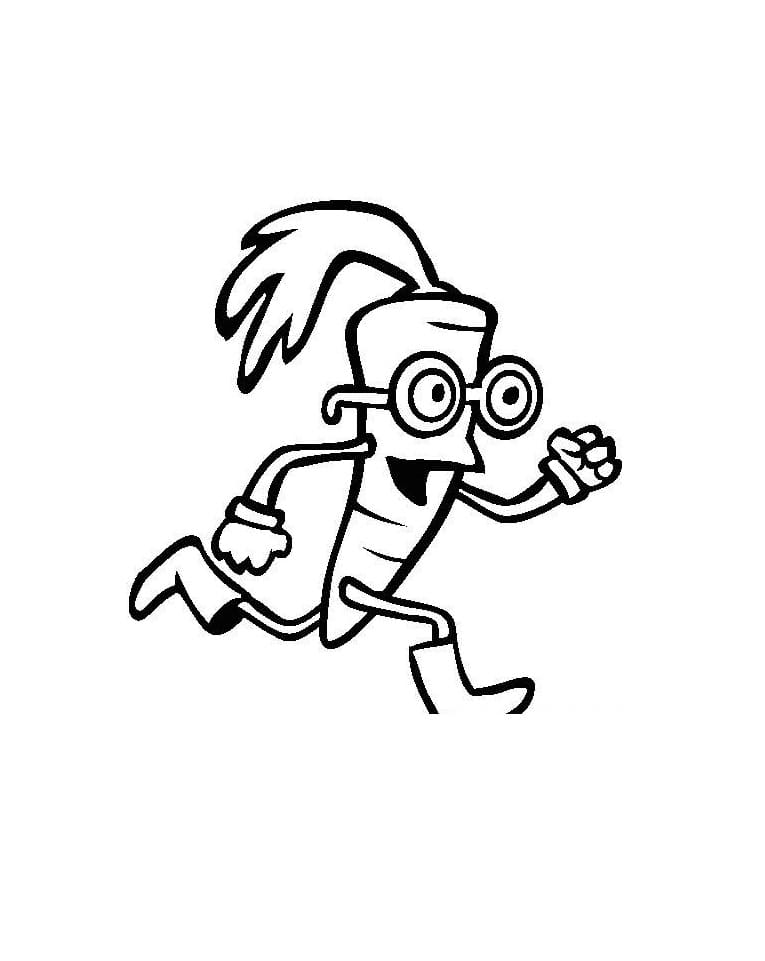 Củ Cà Rốt Đang Chạy