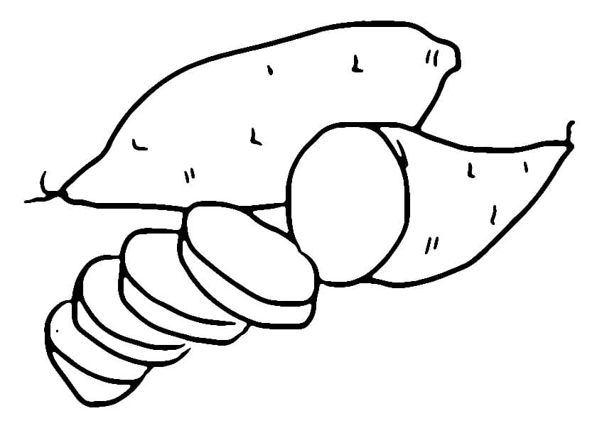 Củ Khoai Lang Ngọt Ngào