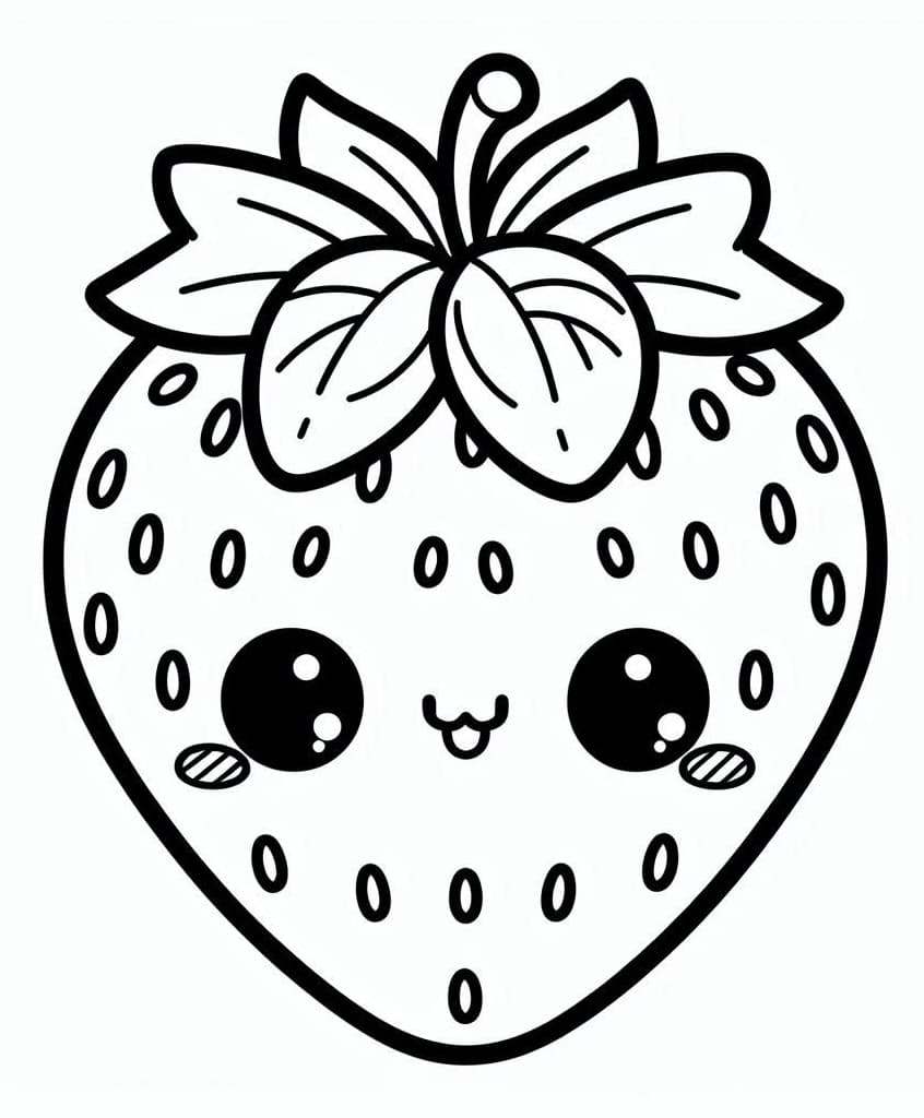 Tô Màu Hoa Quả Đáng Yêu