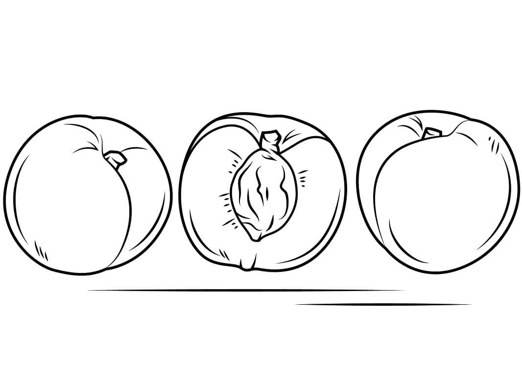 Hai Quả Đào và Nửa Trái Đào