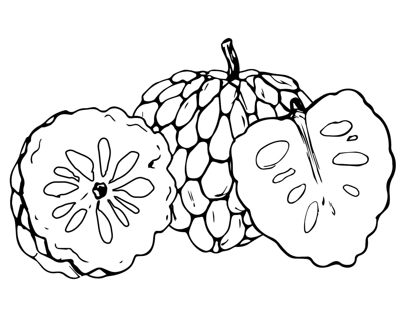 Hình Quả Mãng Cầu