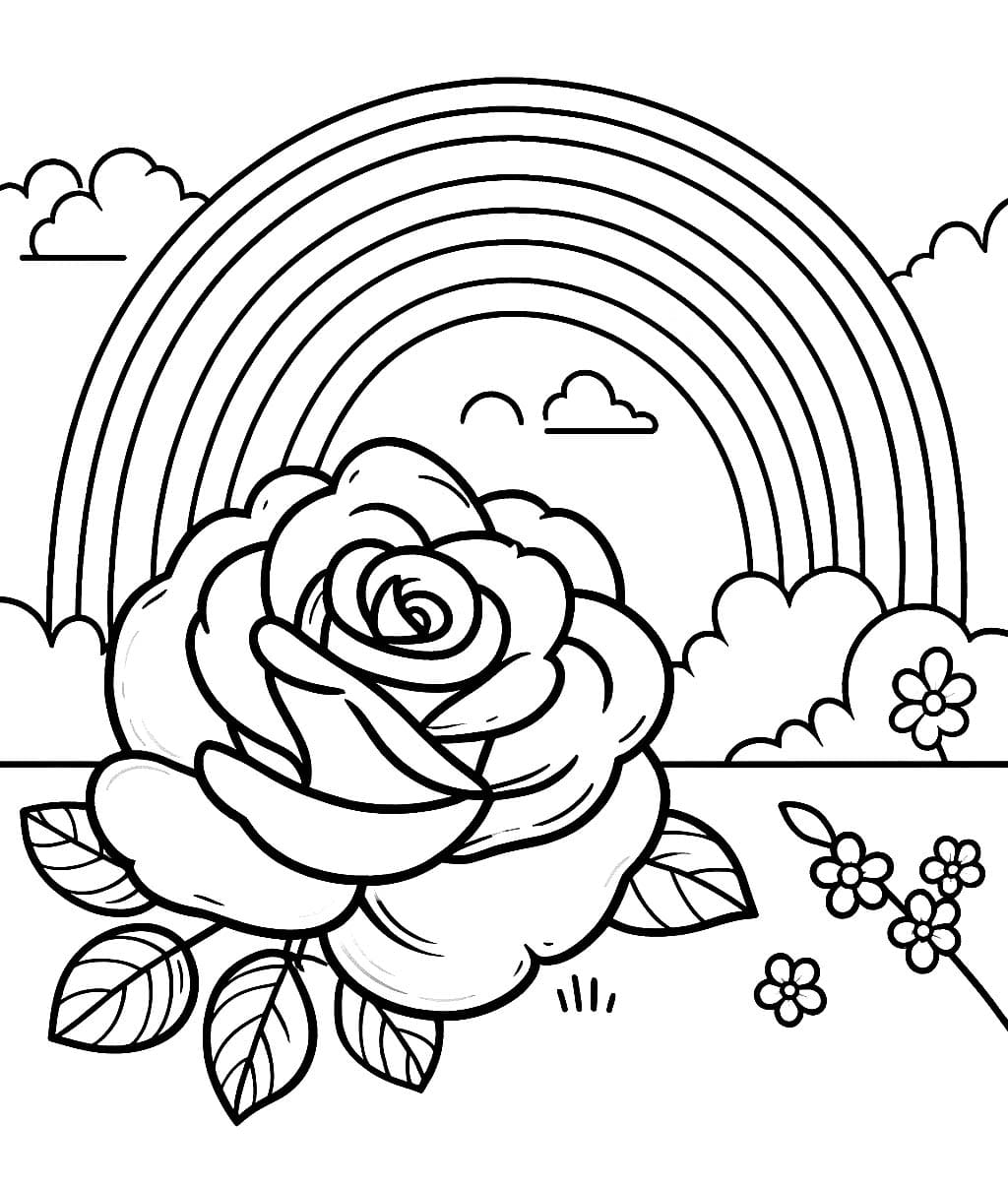 Hoa Hồng Và Cầu Vồng