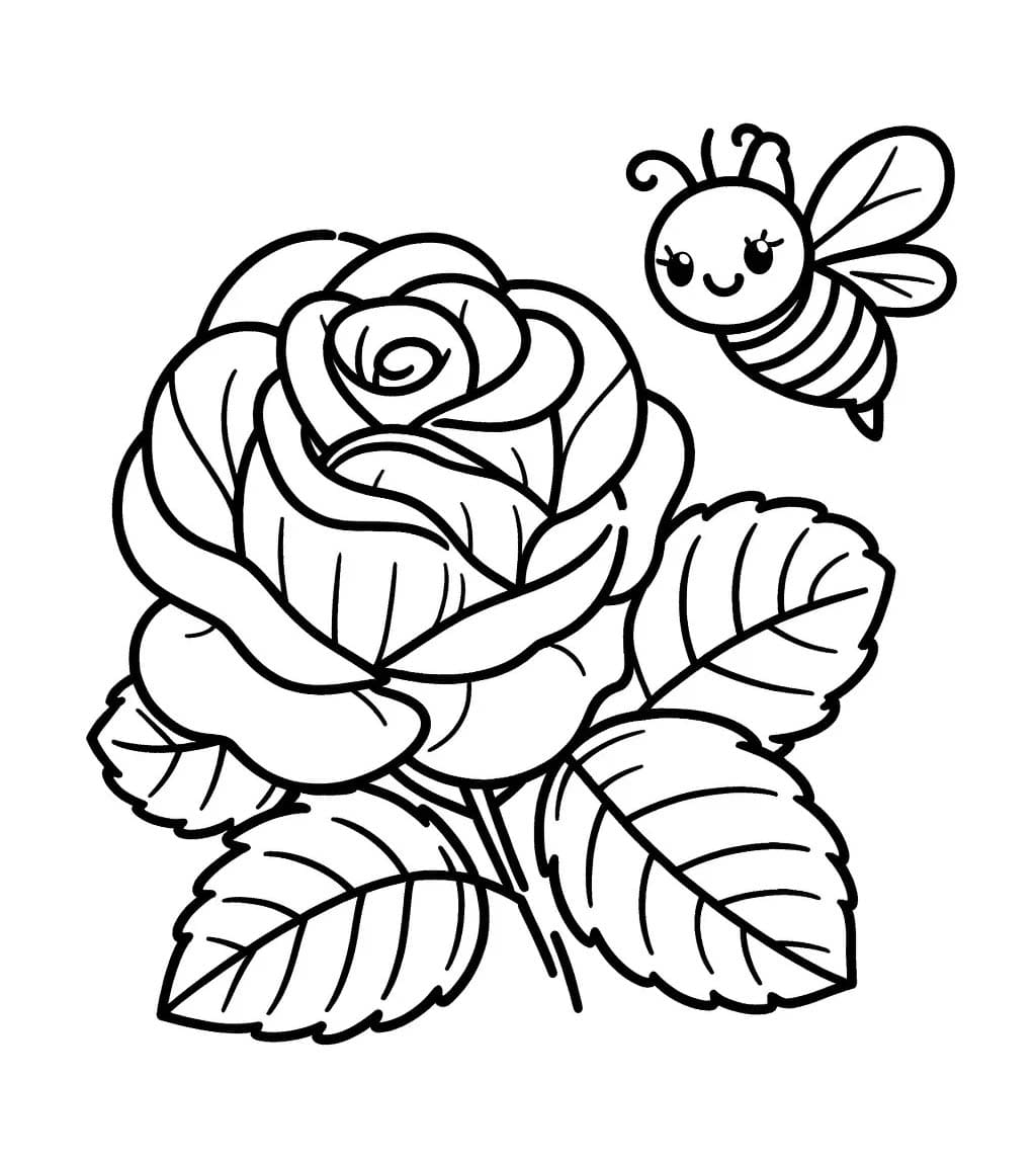 Hoa Hồng Và Con Ong