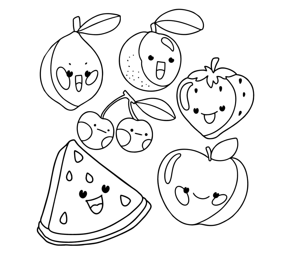 Hoa Quả Đáng Yêu Cute