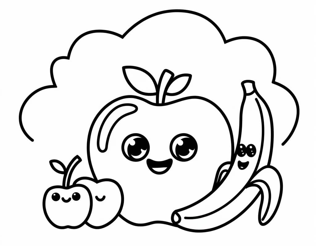 Hoa Quả Đáng Yêu Và Dễ Thương