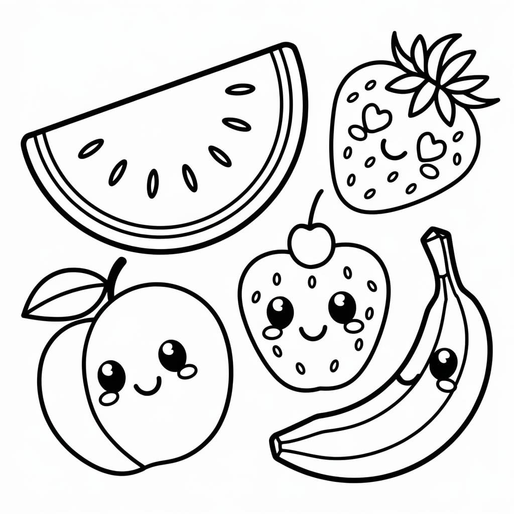 Hoa Quả Đáng Yêu Vui Nhộn