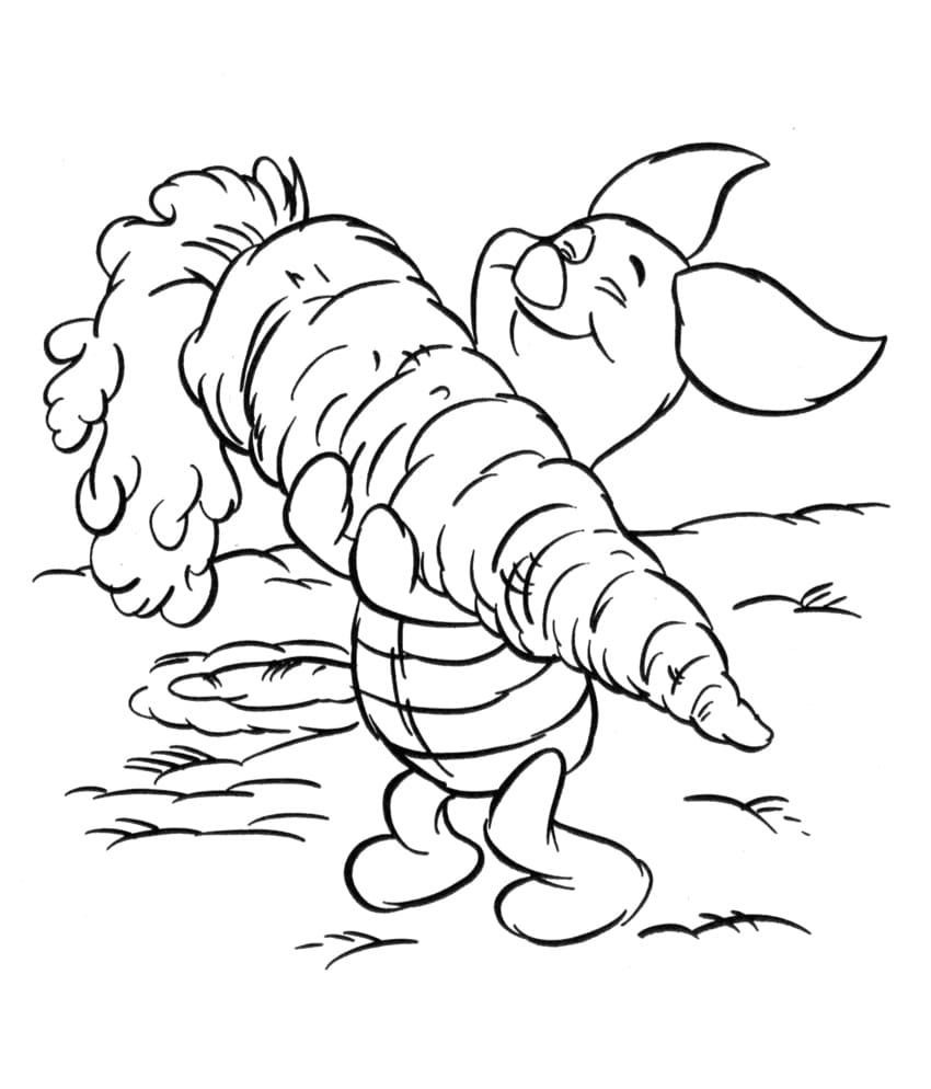 Piglet Và Củ Cà Rốt