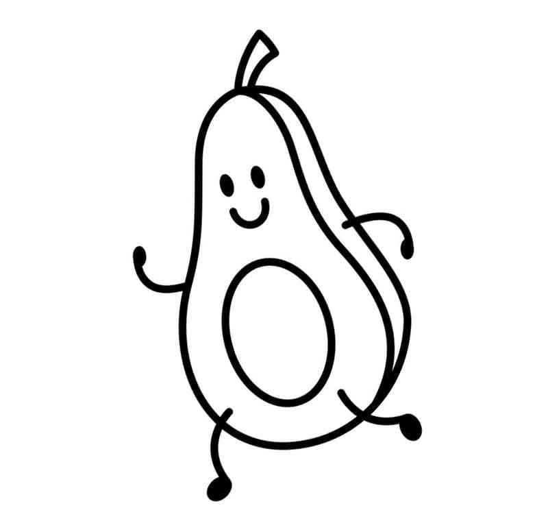 Quả Bơ Hoạt Hình