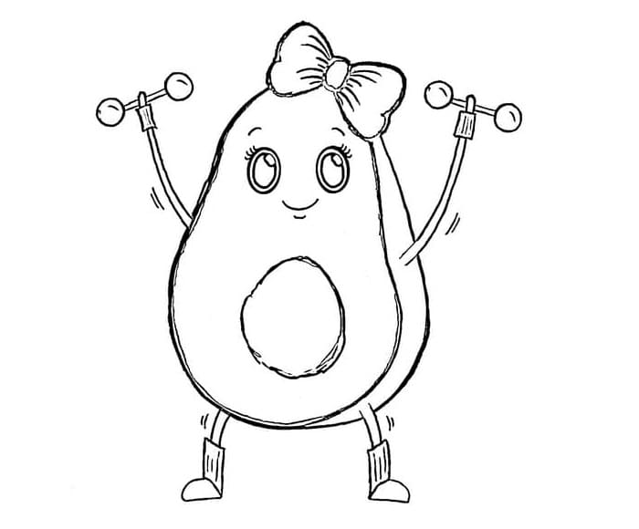 Quả Bơ Tập Thể Dục