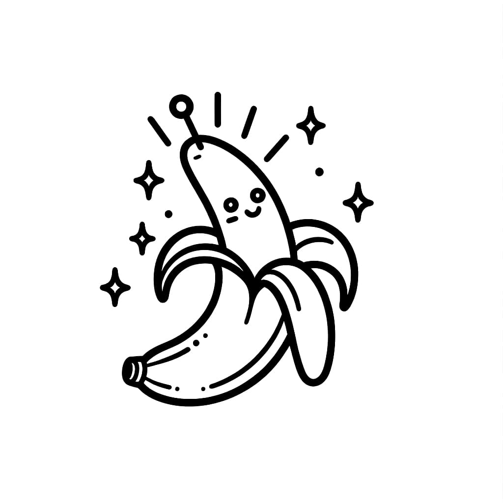 Quả Chuối Nhỏ Dễ Thương