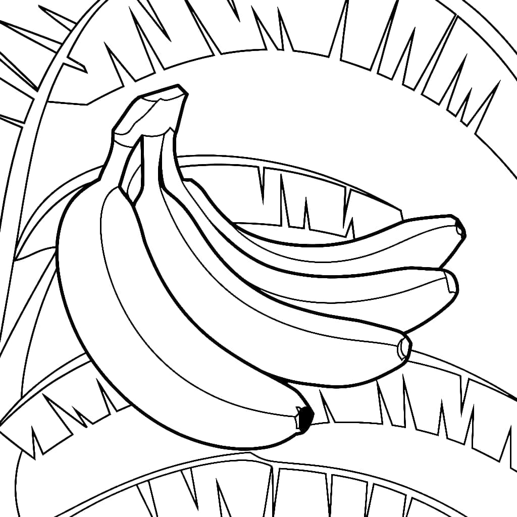Tô Màu Quả Chuối