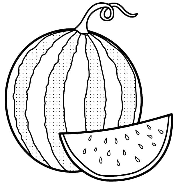 Quả Dưa Hấu Đơn Giản