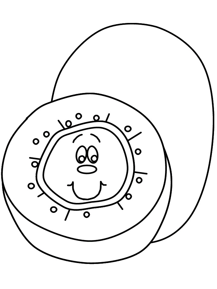 Quả Kiwi Mỉm Cười