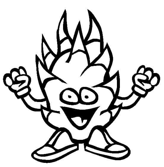 Quả Thanh Long Hoạt Hình