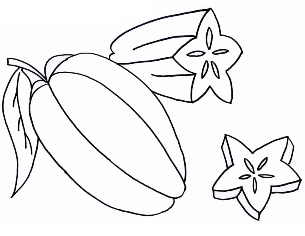 Tập Vẽ Quả Khế