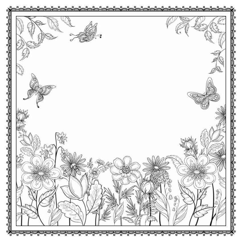 Vườn Hoa và Bươm Bướm