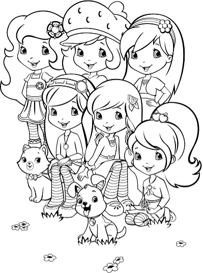 bánh dâu và những người bạn