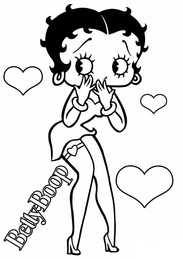 betty boop và trái tim