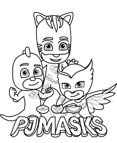 bộ 3 anh hùng pyjama