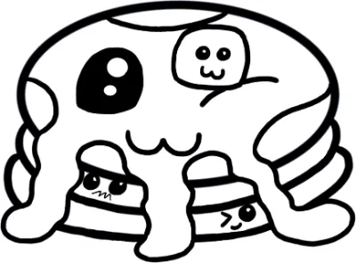 chiếc bánh siêu dễ thương