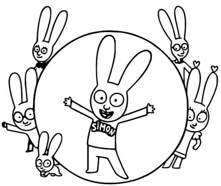 Coloriage simon g 10