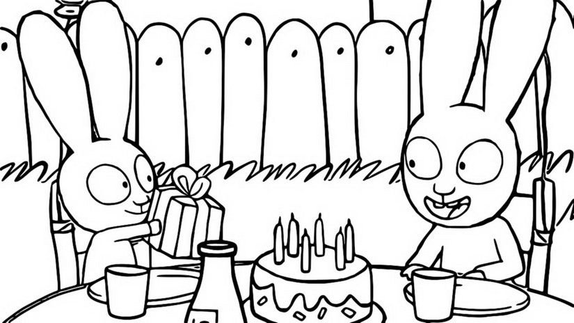 Coloriage simon g 14