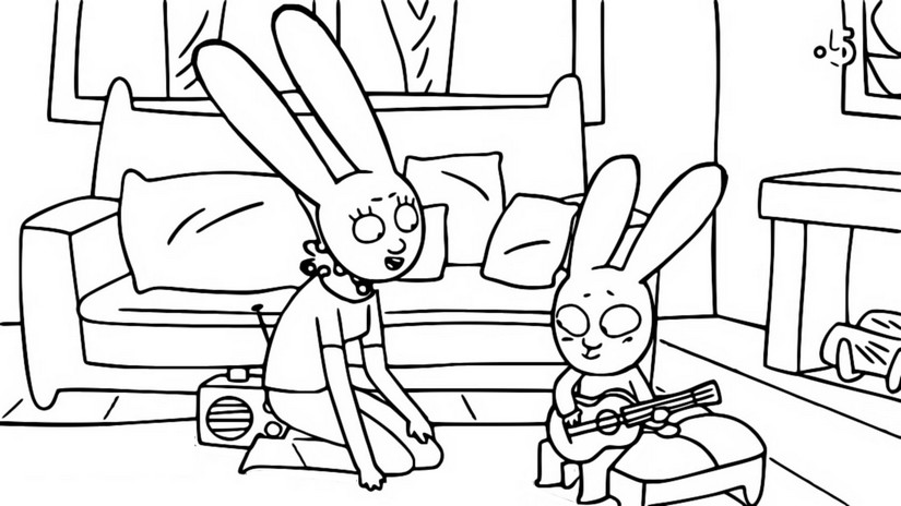 Coloriage simon g 15
