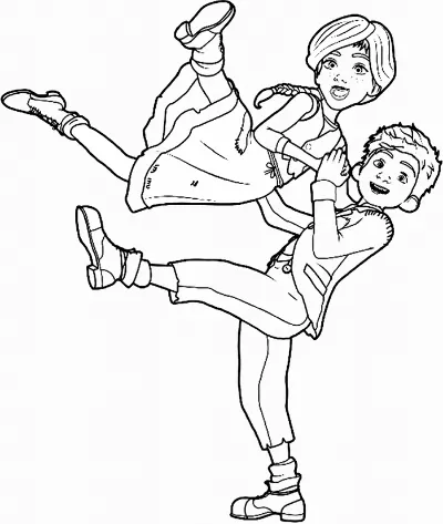 félicie nhảy múa với victor