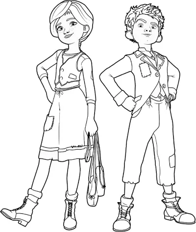 félicie và victor trông rất ngầu