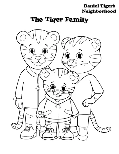 gia đình chú hổ daniel